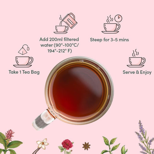 Vahdam Tea Chai Tea Assortment Gift Set | 6 Variants
